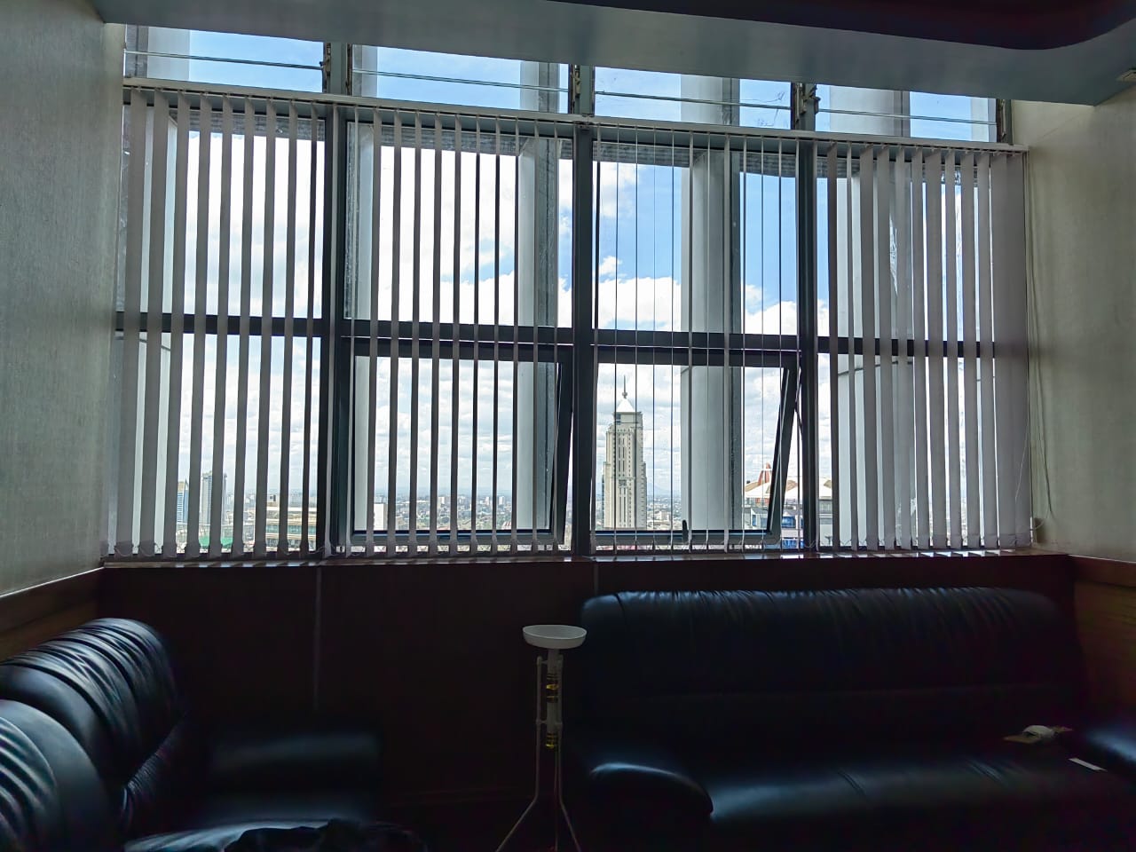 Vertical Blinds Open